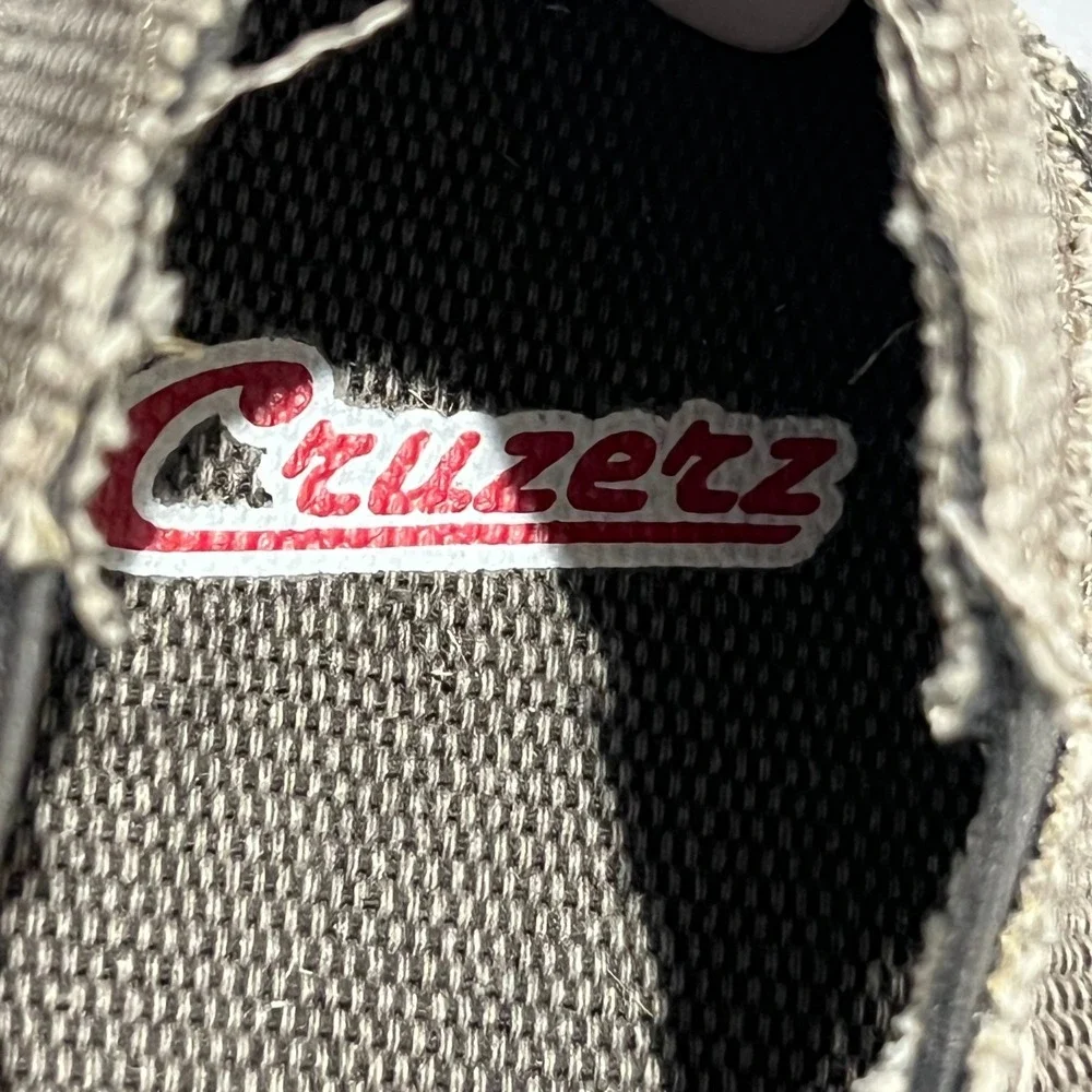 Cruzerz Team Sport Mens Grey Purdue University Logo Slip On Loafer Shoes Size 12